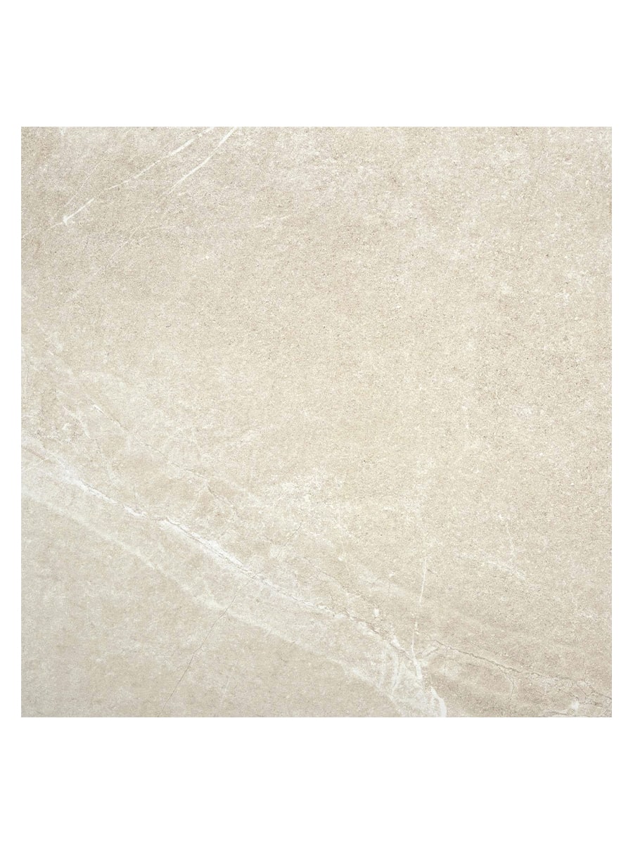 Roca Beige Matt Porcelain Tile - 600x600mm