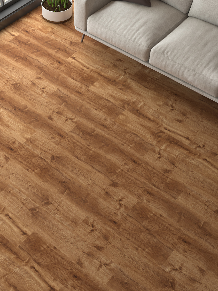 Cherry Wood Click Laminate Flooring- 1200x191x8(mm)