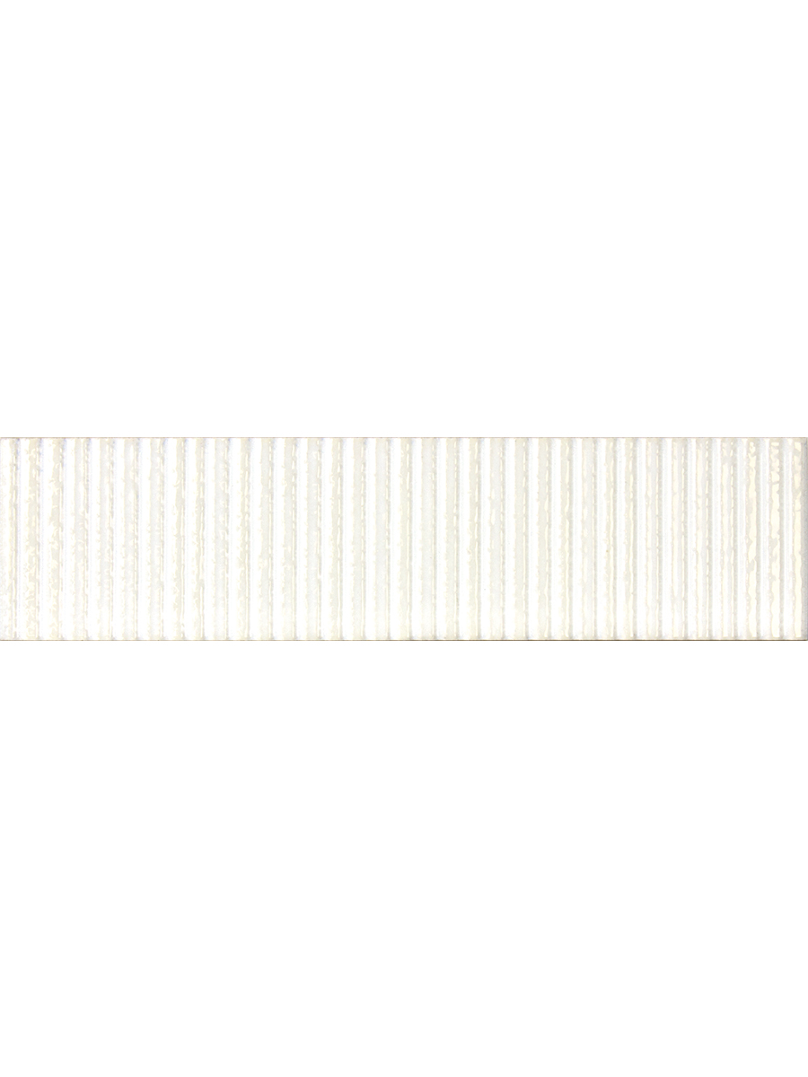 Soldeu White Brick Effect Wall Tiles - 75x300mm