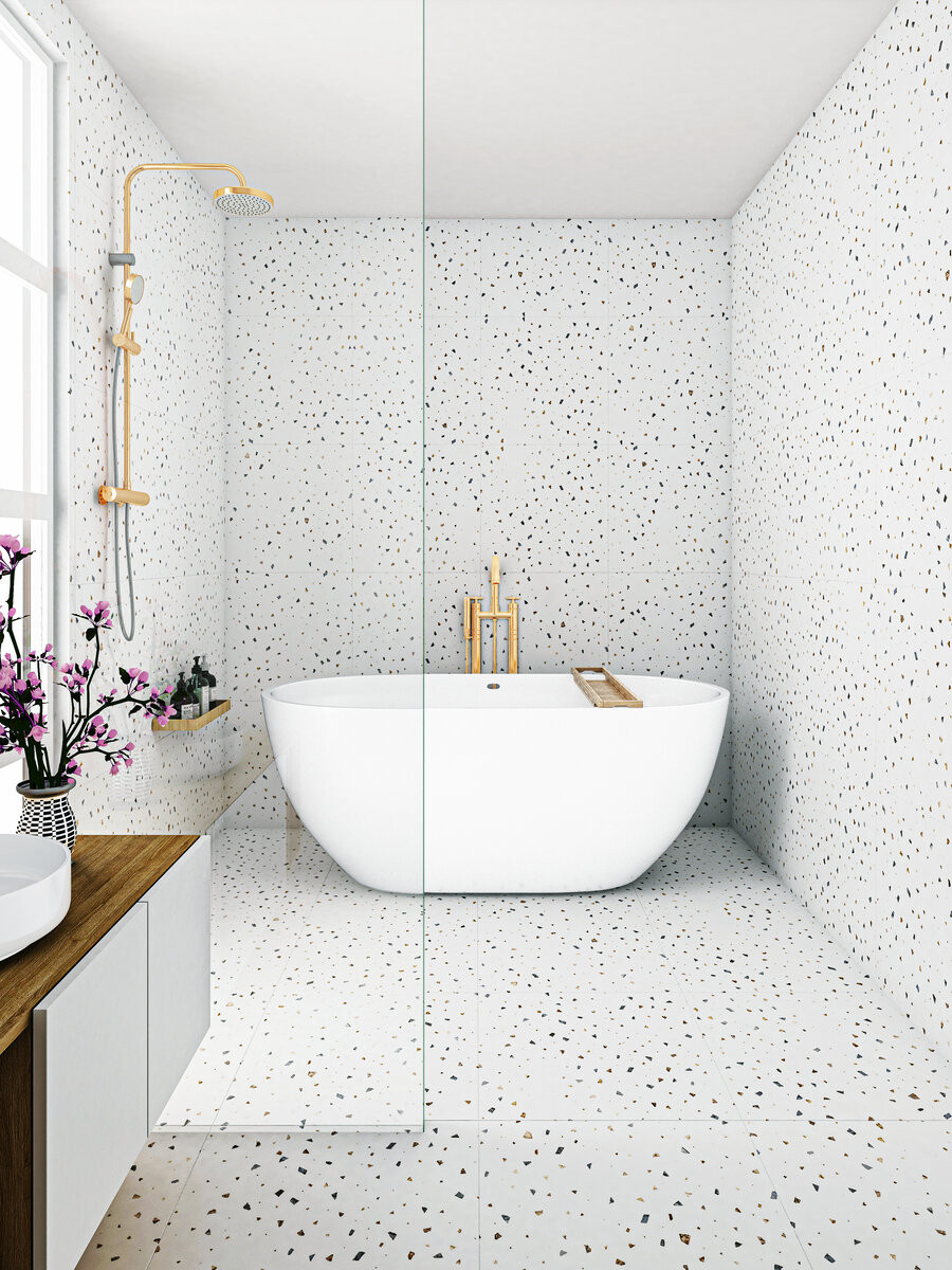 XXL Terrazzo Tutti Frutti Indoor Wall & Floor Tile - 800x800(mm)