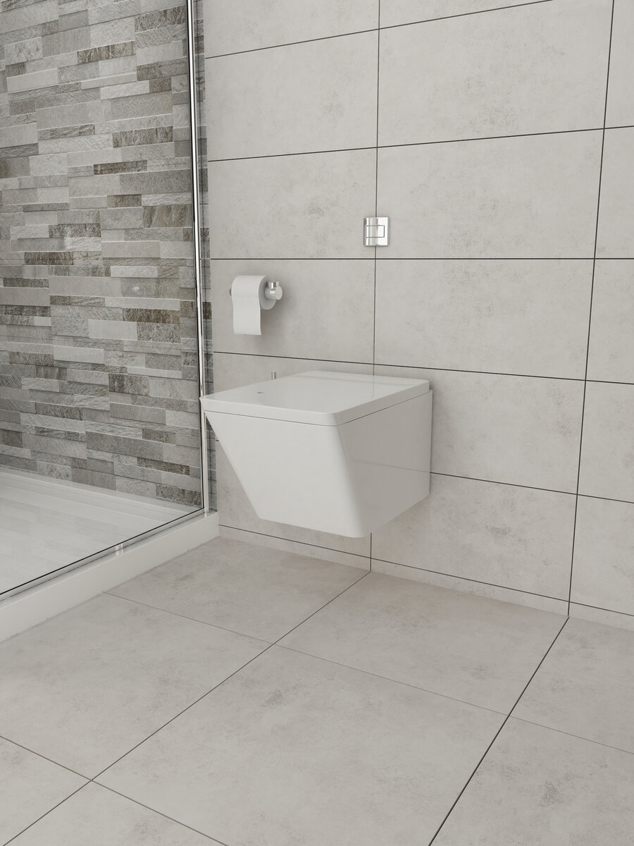 Torino Bianco Wall & Floor Tile - 600x600