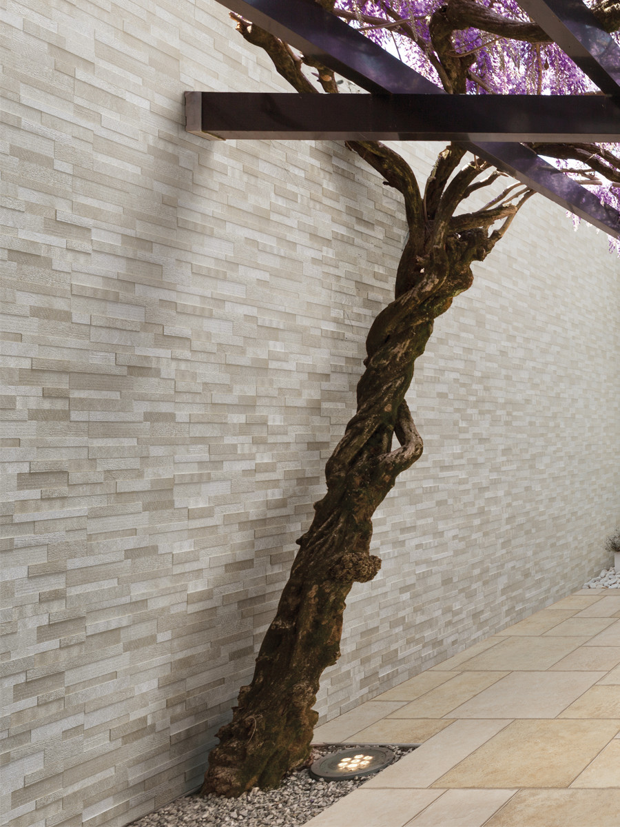 Loft Beige Split Face Effect Porcelain Wall Tile - 150x610